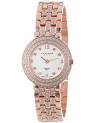 Akribos XXIV Womens AK598RG Impeccable Diamond Swiss Quartz Bracelet Watch