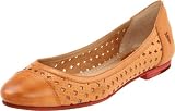 FRYE Women's Carson Ballet Flat,Tan,8.5 M US