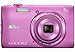 Nikon COOLPIX S3600 20.1 MP Digital Camera with 8x Zoom NIKKOR Lens and 720p HD Video (Pink)