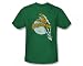 Search : Aquaman - Splash Adult T-Shirt In Kelly Green