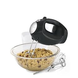 Hamilton Beach 62676 Performance Plus 6-Speed Mixer, Black