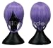 The Melancholy of Haruhi Suzumiya Mix Light Purple Short Straight Cosplay Wig Costume Wigs