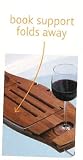 Umbra Aquala Bathtub Caddy, Natural Bamboo