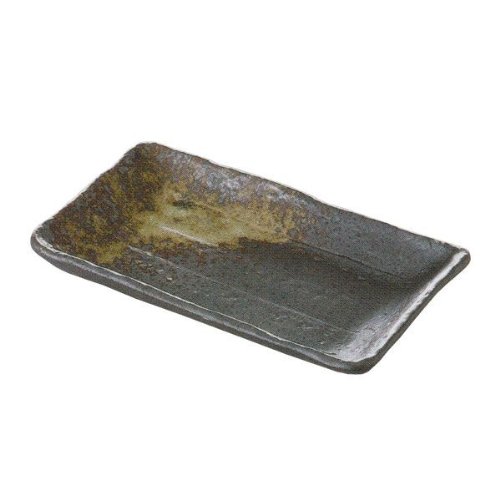焼物皿　串皿　伊羅保吹　和食器　美濃焼