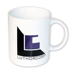 Smallville Tasse Luthorcorp Superman Logo - wei�, aus Keramik