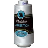 Maxi-Lock Stretch Thread 2,000 yds - #32109 White