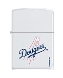 Zippo Lighter MLB Los Angeles Dodgers White Matte