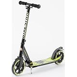 bike*star 205mm Premium Luxus Scooter Kinder-Roller - Farbe Schwarz & Gr�nvon "Bikestar"