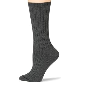 Hue Women's Ribbed Dress Socks
