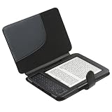 Black Leather Case Cover for Amazon Kindle 3 3G eReader