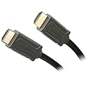 IOGEAR GHDC1405P High Speed HDMI Cable with Ethernet supporting 3D and Audio Return, 16.4 Feet (Black/Grey)