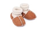 Sheepskin Sock Booties (Camel)
