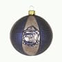 Georgetown Hoyas 2 5/8" Team Glass Basketball Ornament
