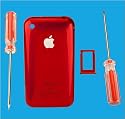 FREE Opening tool & Sim Tray! Brand New RED Back Housing /Facia /Fascia /Cover/ Case for Apple iPhone 3G 8GB 16GB (2nd Generation) More than 50% DISCOUNT!