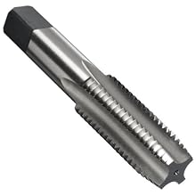 Union Butterfield 1500(UNC)/1500(UNF)/1500(UNS) High-Speed Steel Hand Tap, Uncoated (Bright) Finish, Round Shank With Square End