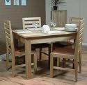 Four Seat Oak Dining Table