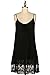 Solid Lovely Crochet Lace Layered Trim Crop Top Extender Cami Tank Top