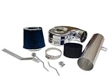 88-95 Chevy Silverado TBI C/K / 88-91 Chevy Silverado 5.0/5.7L / 92-95 Chevy Silverado V8 5.7L Cold Air Intake - Chrome + Filter(1988 1989 1990 1991 1992 1993 1994 1995 89 90 91 92 93 94)