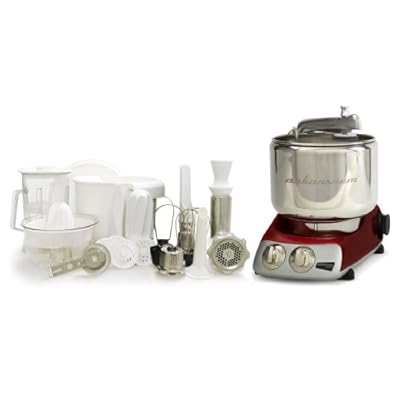 Ankarsrum Original AKM 6290 Red Stand Mixer Deluxe Package