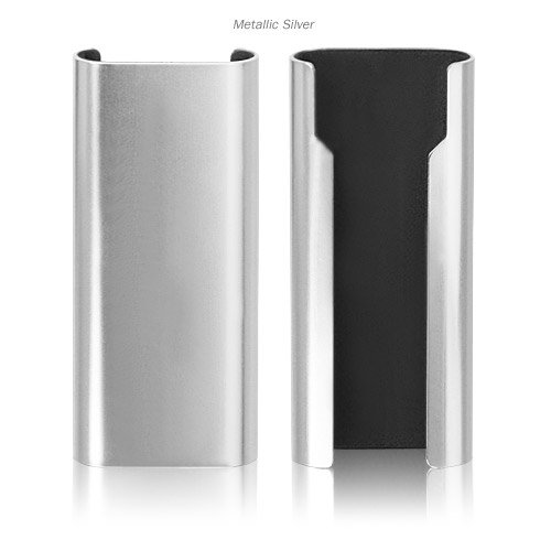 Apple iPod Shuffle 3G (3rd Generation) Armor Case - The Metal Case (Metallic Silver)