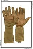 HellStorm Fury Medium Coyote Tan Gloves with Nomex