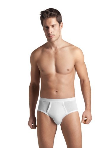Hanro Men's Cotton Pure Brief With Fly