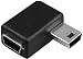Produkt-Bild: mumbi Winkeladapter Mini USB - ideal zb f&uuml;r Navigationsger&auml;te wie TomTom Navigon Becker Winkel Adapter Stecker