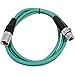 SEISMIC AUDIO - SAXLX-6 - 6' Green XLR Male to XLR Female Patch Cable - Balanced - 6 Foot Patch Cord