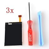 Neewer 3x New High Quality LCD Screen Display Replacement For Nokia N81 Wit ....