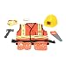 Melissa & Doug Construction Worker Costume Deluxe Role Play Set