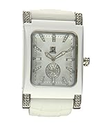 Light Time Reloj Quadro Strass Blanco