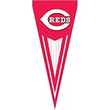 Cincinnati Reds MLB Applique & Embroidered Yard Pennant (34"x14")
