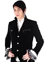 Aderlass Courtly Jacket Velvet Black