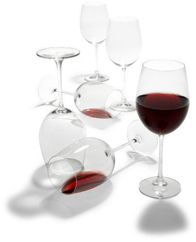 Tom Douglas by Pinzon Bordeaux Glasses, Set of 6, Nachtmann by Riedel