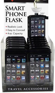 Premium Cell Smart Phone Iphone Style Alcohol Liquor Flask Looks Real