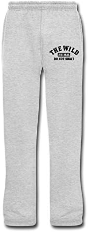 Matiya Men's The Wild Animal Do Not Shave Sweatpants