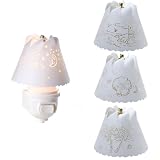 Spin Shades 24621 Harbor Nights Nightlight with Four Revolving Shades