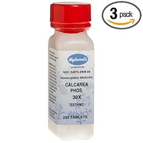 Hyland's Calcarea Phosphorica Tablets, 250 Tablets (Pack of 3) by 