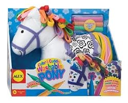 ALEX TOYS COLOR AND CUDDLE WASHABLE PONY