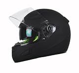 Vega Attitude Flat Black Large Full Face Helmet