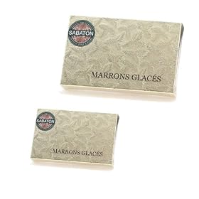 Fresh Marrons Glaces (Glazed Chestnuts) "Confiseur" - 1 x Box of 16 pcs