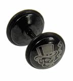FAKE PLUG ANODIZED WITH LOGO 16g - Sold Individually