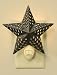 Barn Star Night Light (Rustic Brown)