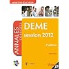 Formation DEME - Itin�raires pro - Annales corrig�es session 2012