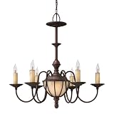 Hinkley Lighting 4236VZ Chandelier - Victorian Bronze Shaker (6 x 60 Watt) Traditional Lights