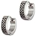 Checkered Stud Earrings