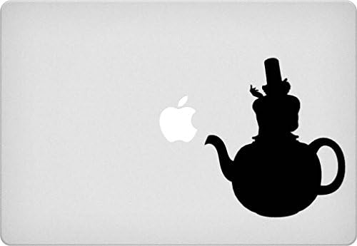 Mad Hatter Tea Pot Macbook Decal