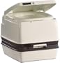 Thetford 25113 Porta Potti 345 White/Dove Brown Level Gauge and Lid Latch with Piston Pump Flush