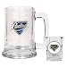 San Diego Padres MLB Boilermaker Set - Primary Logo by Great American Products