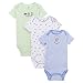 Just One Year Short Sleeve BodySuits Pirate 3pk 6-9M